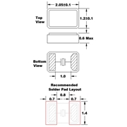 FK122EIHM0.032768-T3|?？怂官N片晶振|FK122晶振|2012超小型晶振
